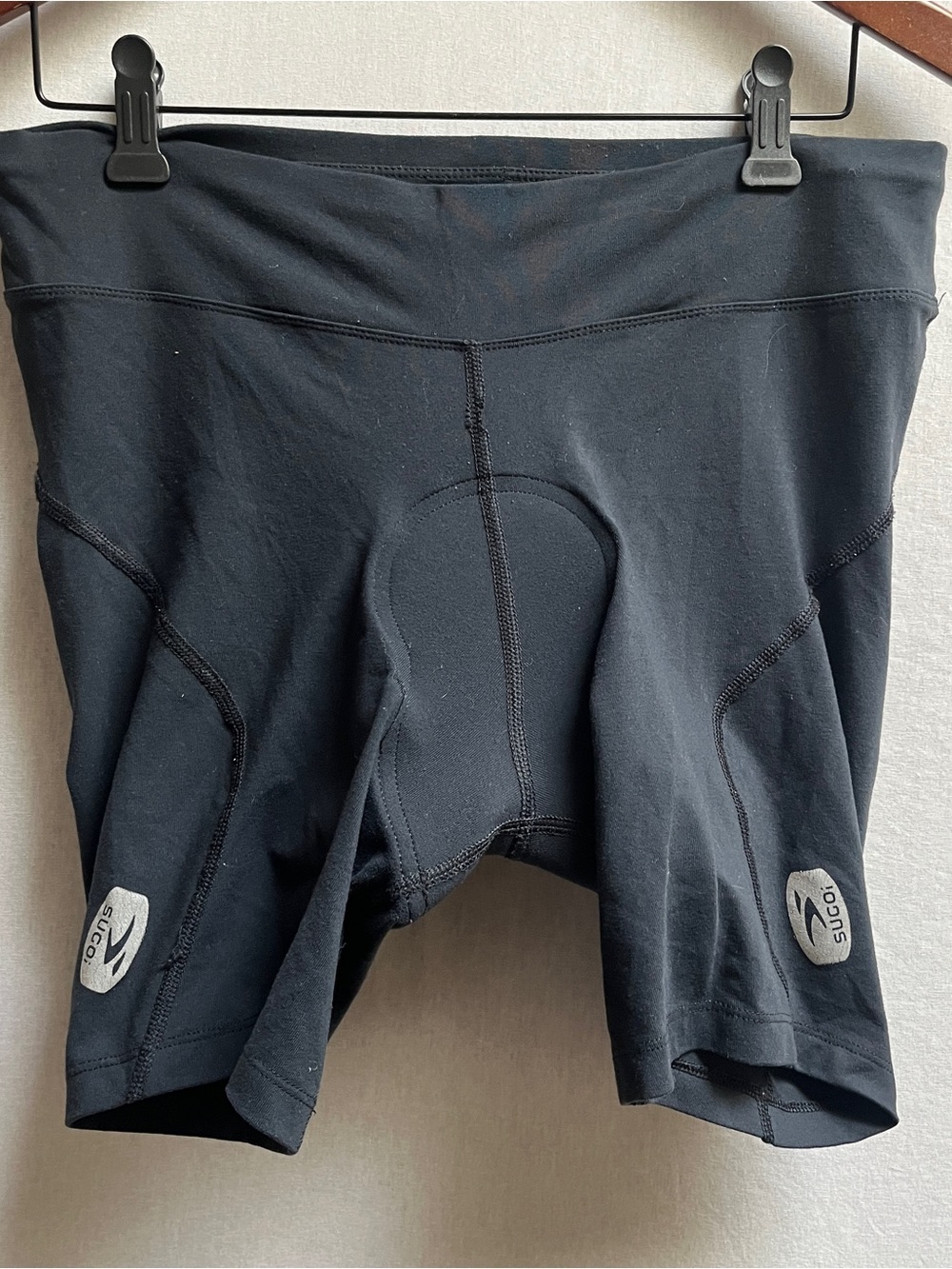 SUGOI Black Padded Chamois Cycling Bike Shorts Women's M